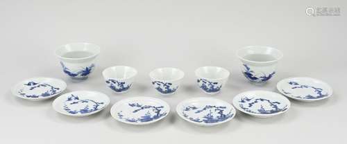 Lot of antique Japanese porcelain