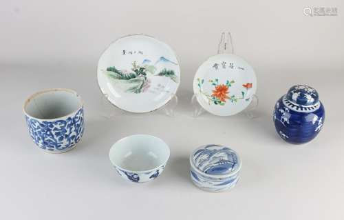 6x Chinese porcelain