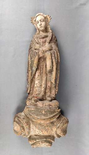 Figure of a saint, martyr, 18th/19th century, probably Bavar...