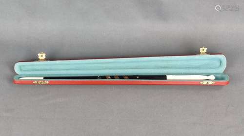 Baton/ conductor's baton, three-material baton, bone, black ...