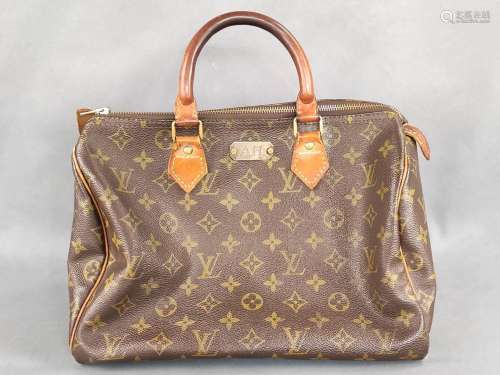 Vintage Louis Vuitton handbag in monogrammed canvas, model &...