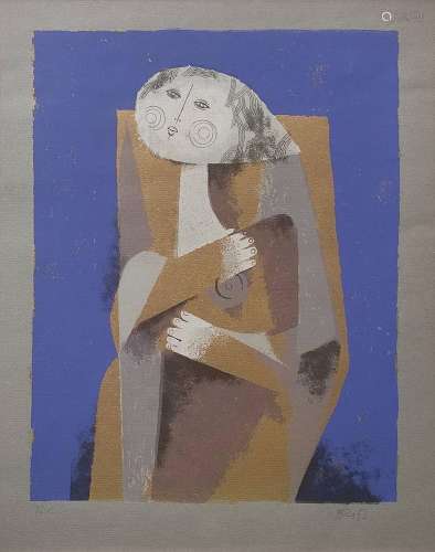 Briss, Sami (1930 Iasi, Romania) "Blue Madam", 198...