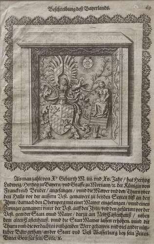 Merian, Matthäus (1593 Basel - 1650 Bad Schwalbach) Sheet &q...