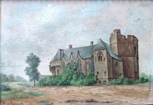 Boulanger, J. (19th/20th century) "Stokesay Castle"...