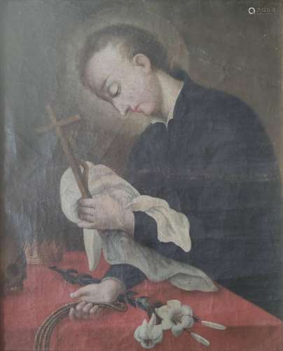 Saint Painter (18th / 19th century) "Christian Subject&...