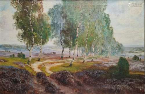 Landscape painter (20th century) "Landscape", with...