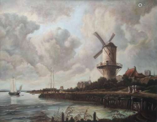 Dutch landscape painter (1st half 20th century) after the pa...