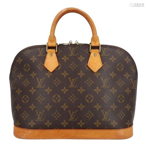 LOUIS VUITTON VINTAGE Handtasche "ALMA".