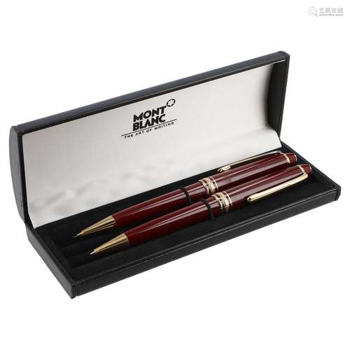 MONTBLANC Schreibset "MEISTERSTÜCK".