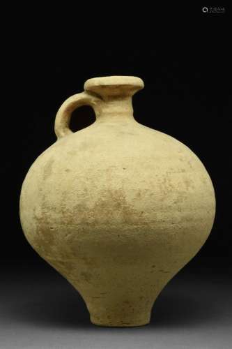 ROMAN TERRACOTTA WINE FLAGON