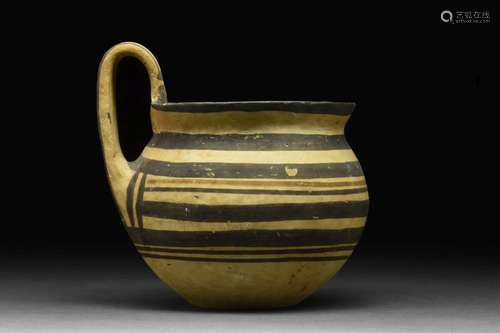 DAUNIAN POTTERY ONE-HANDLED JUG