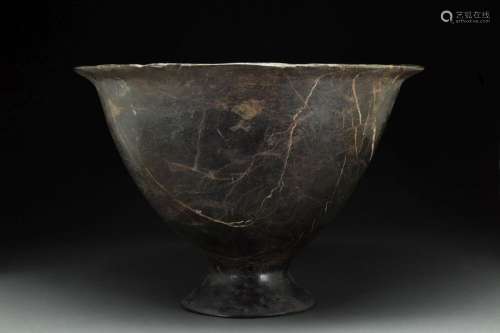 GRAECO-EGYPTIAN STONE KRATER