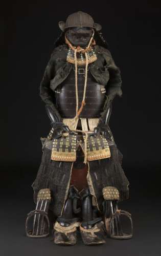 Samurai suit of armor from the Edo Period, Japan, XVIII cent...