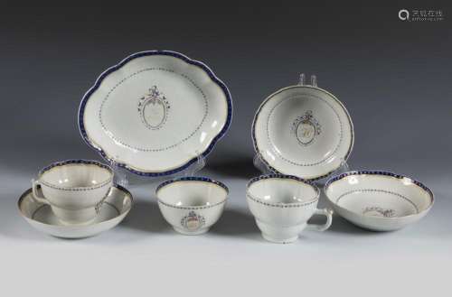 Set of dishes following models Louis XVI, Company of the Ind...