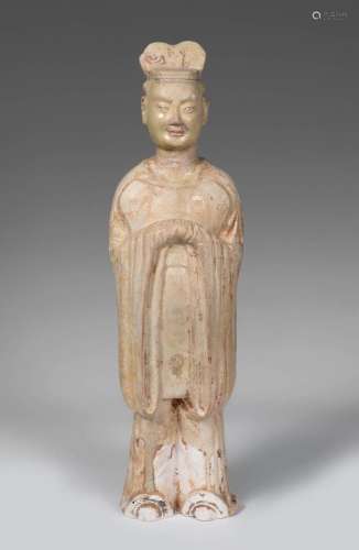 High dignitary. China, Tang Dynasty, 618-907 AD Glazed potte...