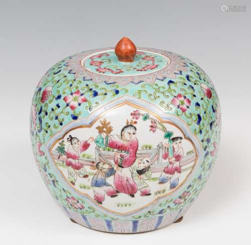 tibor; Chinese school, mid-20th century. Ceramics following ...