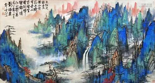 Liu Haisu (1896-1994), Landscape Painting