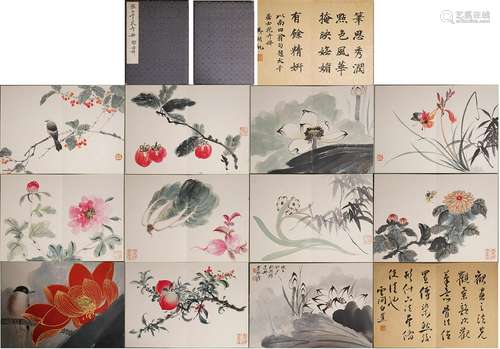 Zhang Daqian (1899-1983), Flower Painting