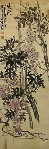 Wu Changshuo (1844-1927), Grapes Painting