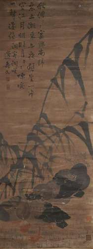 Bian Shoumin (1684-1752), Goose Painting