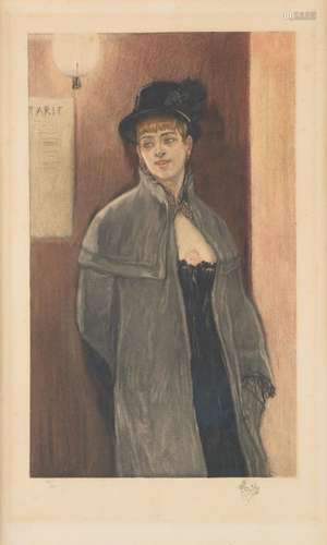 Félicien ROPS École belge (1833-1898)