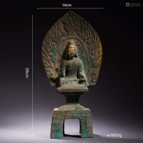 Gilt-Bronze Statue of Buddha