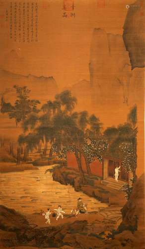 Qiu Ying (1498-1552), Landscape Painting