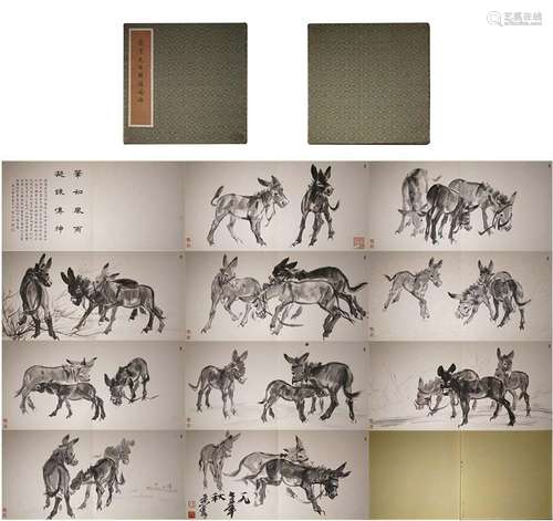 Huang Zhou (1925-1997), Horse Painting