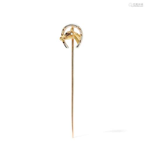 Paul Robin: A gem-set stickpin, circa 1900