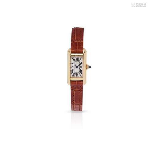 Cartier: A rectangular wristwatch