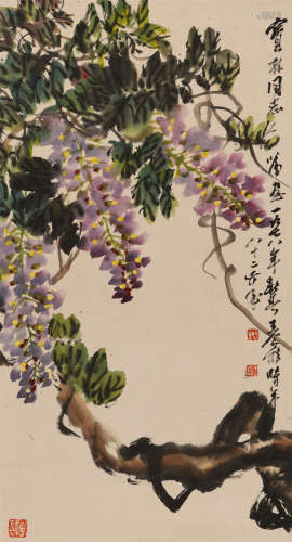 王个簃 (1897-1988) 花卉
