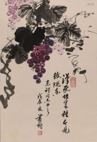 黄均 (1914-2011) 葡萄