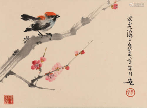 黄幻吾 (1908-1998) 花鸟