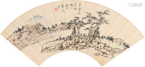 徐世昌 (1855-1939) 秋山图