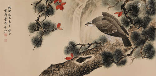 溥佐 (1918-2001) 松鹰