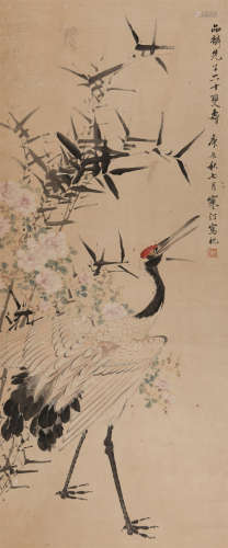 江寒汀 (1903-1963) 鹤寿