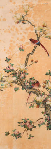 屈兆麟 (1866-1937) 花鸟