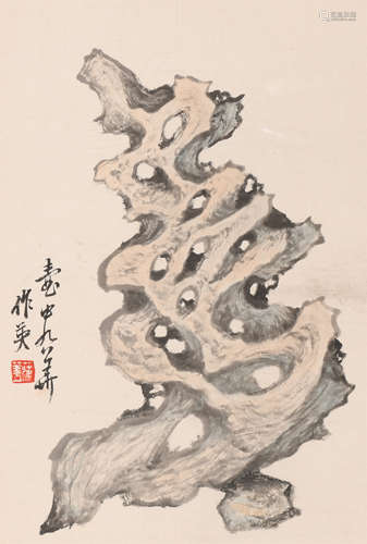 蒲华 (1839-1911) 奇石