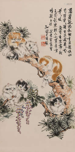 孙菊生 (b.1913) 猫