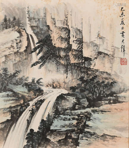 黄君壁 (1889-1991) 松泉图