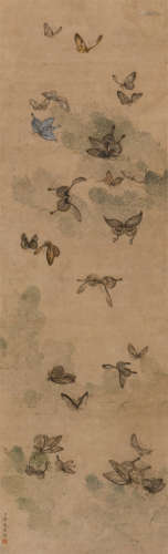 余省 (1692-1767) 花蝶