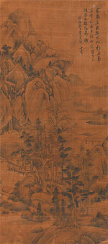 董其昌（款）(1555-1636) 山水