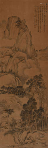 戴熙 (1801-1860) 椘山欲雨图