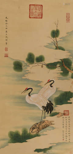慈禧 (1835-1908) 松鹤延年