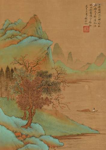 钱杜 (1764-1845) 山水人物