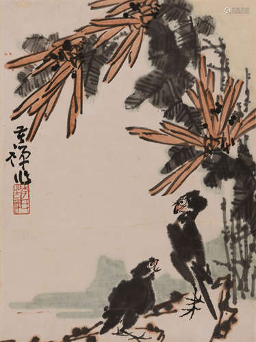 李苦禅 (1899-1983) 花鸟