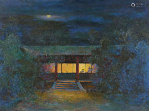 周路石 (b.1924) 夜谈