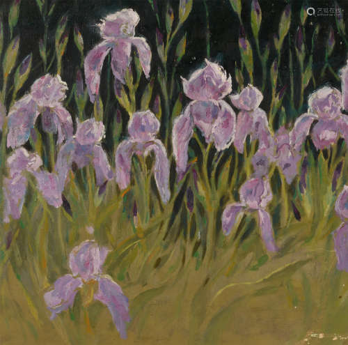 周路石 (b.1924) 花卉