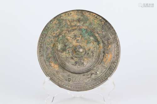 舊藏  獸紋青銅鏡
