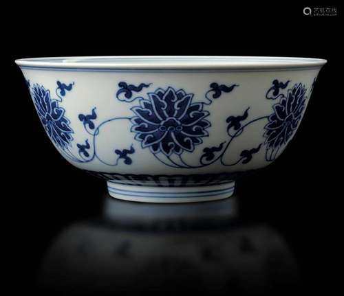 A porcelain bowl, China, Qing Dynasty